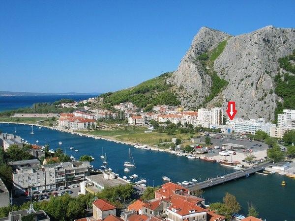 Apartment Bozic Omiš Dış mekan fotoğraf